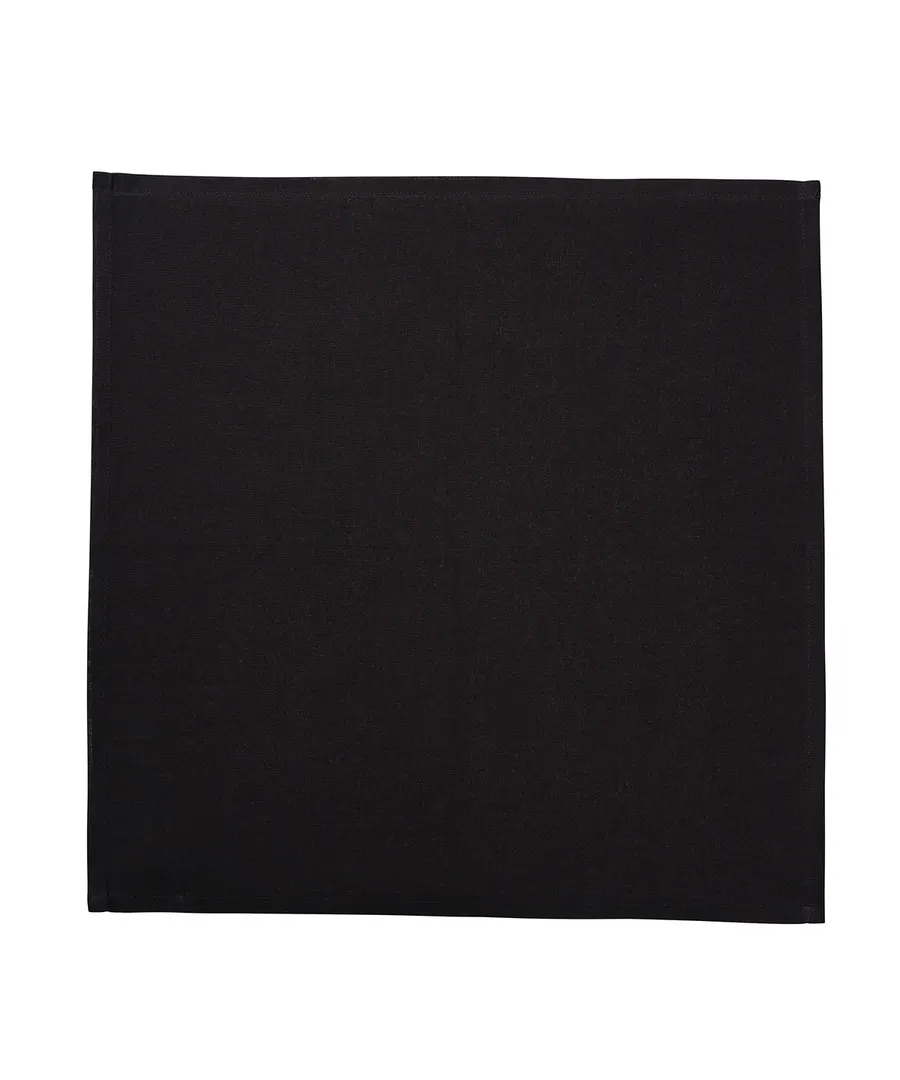 Organic cotton napkin – Black