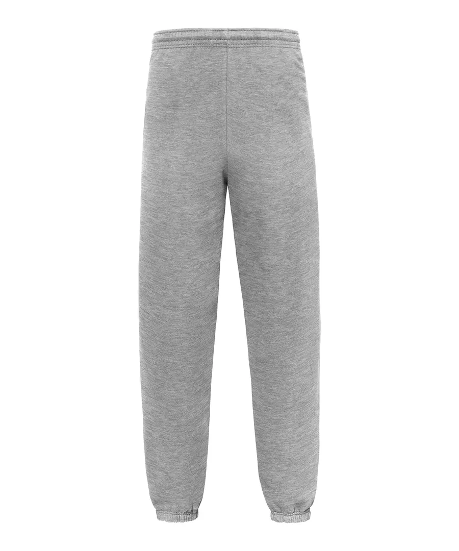 Iconic premium elasticated cuff jog pants – Athletic Heather