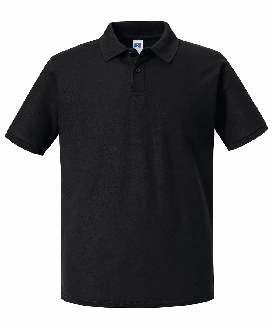 Authentic eco polo – Black