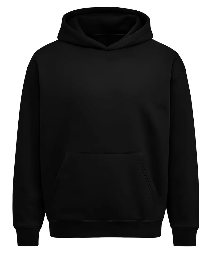 Anthem heavy bass hoodie – Black