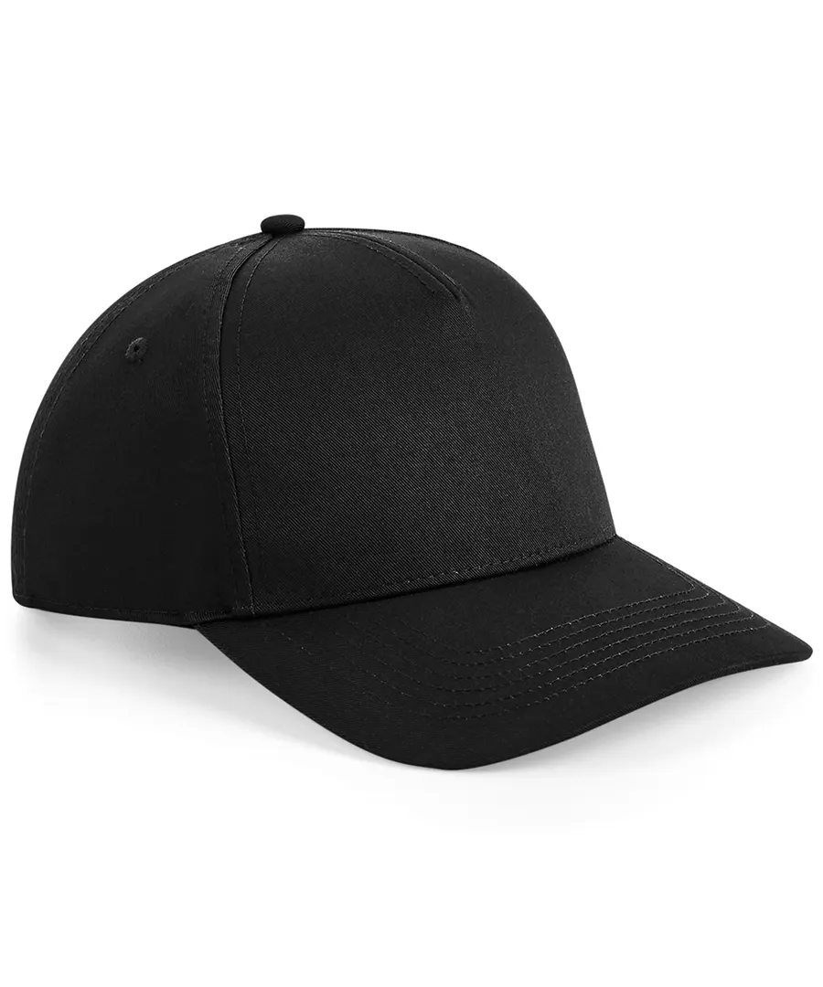 Urbanwear 5-panel snapback – Black