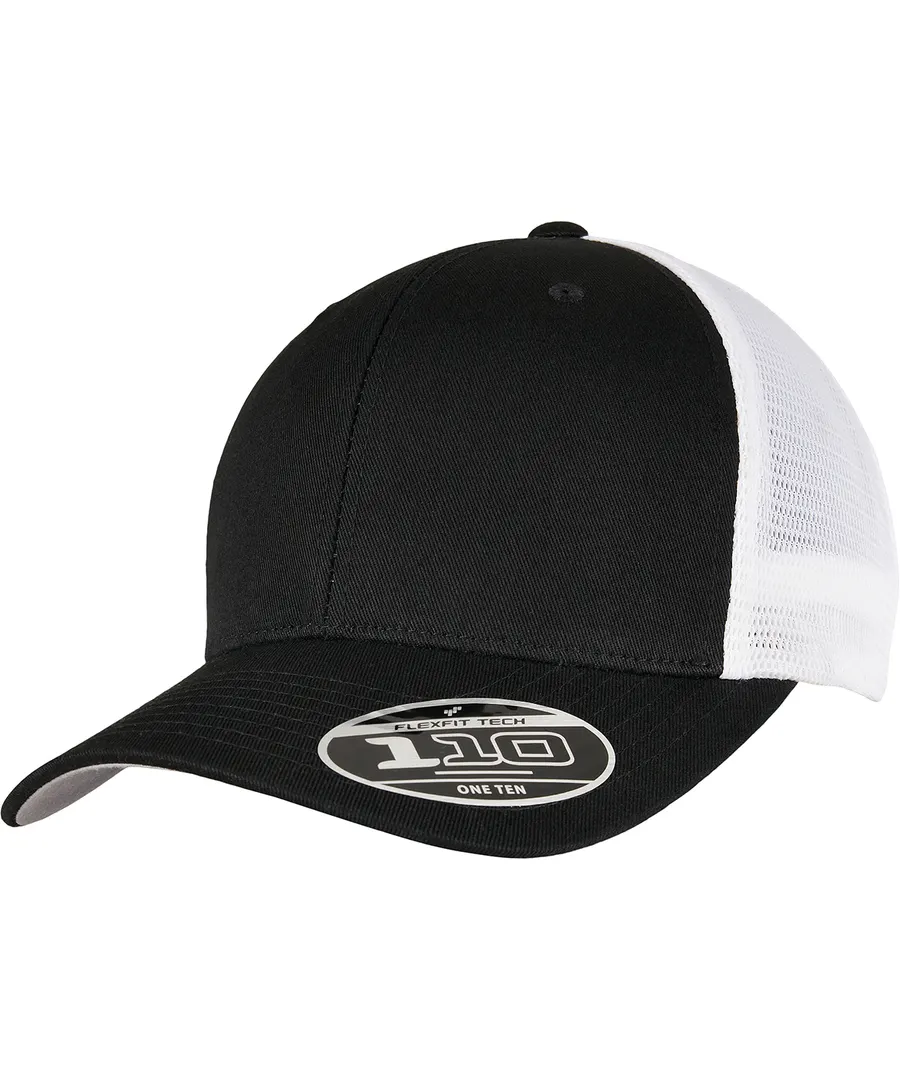 110 mesh 2-tone cap (110MT) – Black/White