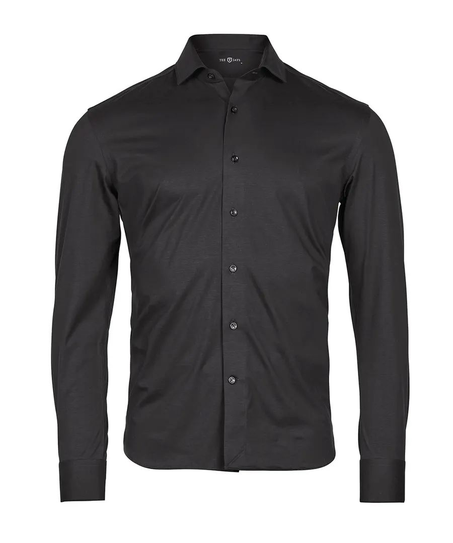 Active stretch shirt (4030) – Black