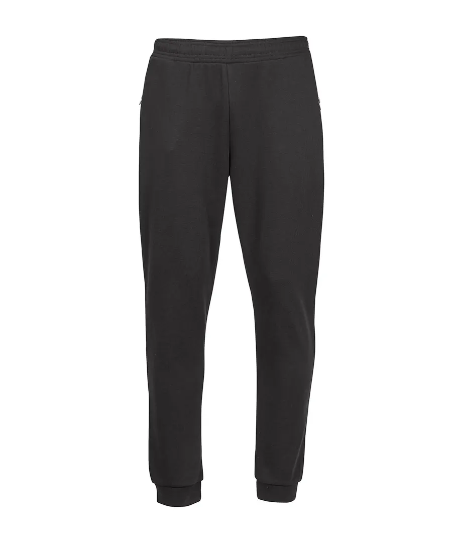 Ribbed interlock pants (5510) – Black