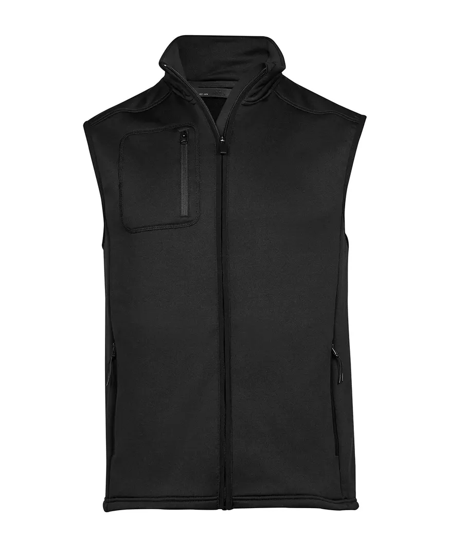 Stretch fleece bodywarmer (9104) – Black