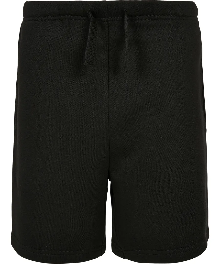 Kids basic sweat shorts – Black