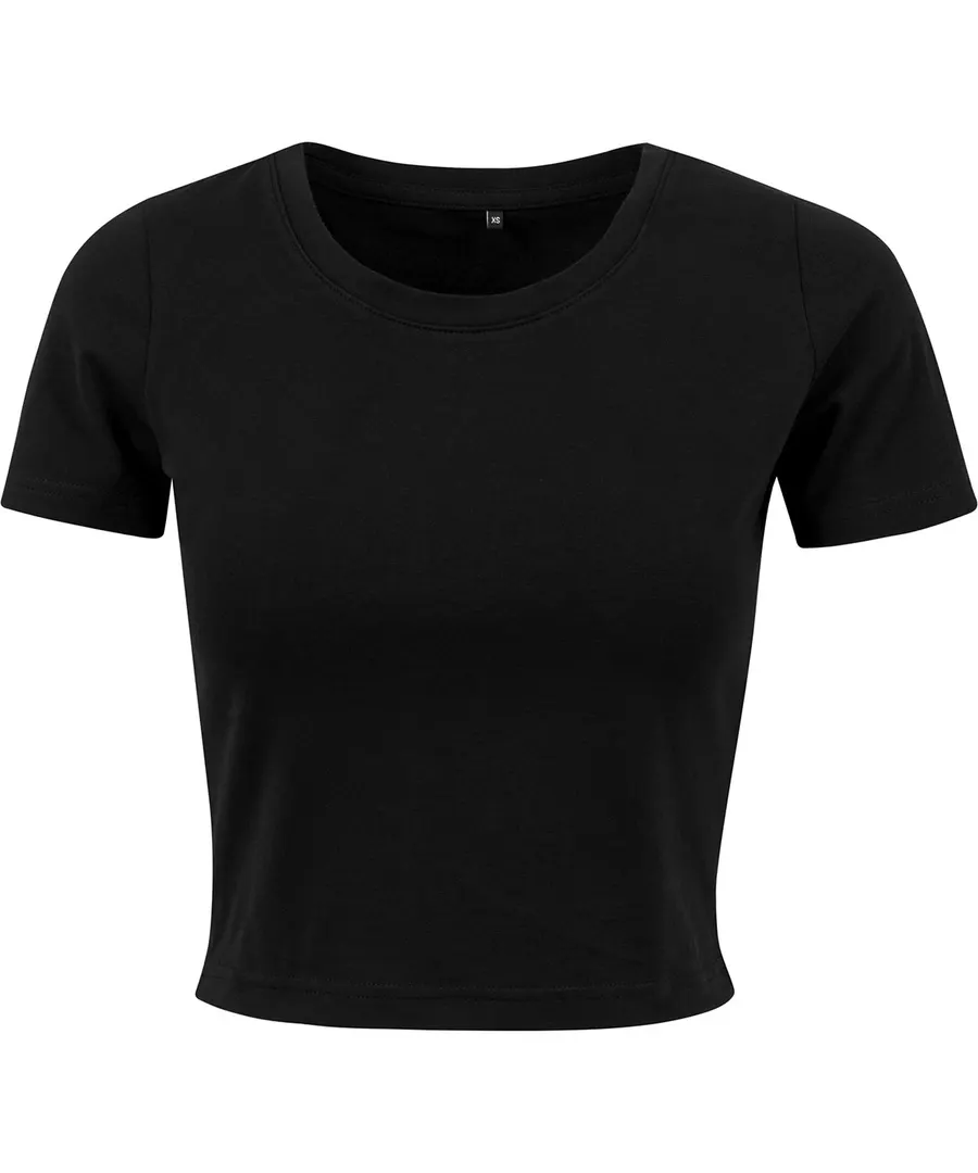 Women’s cropped tee – Black