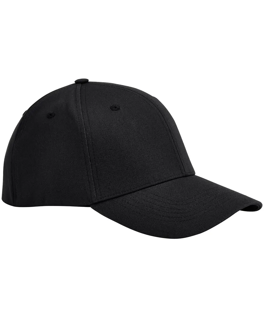 EarthAware® organic cotton stretch-fit cap – Black