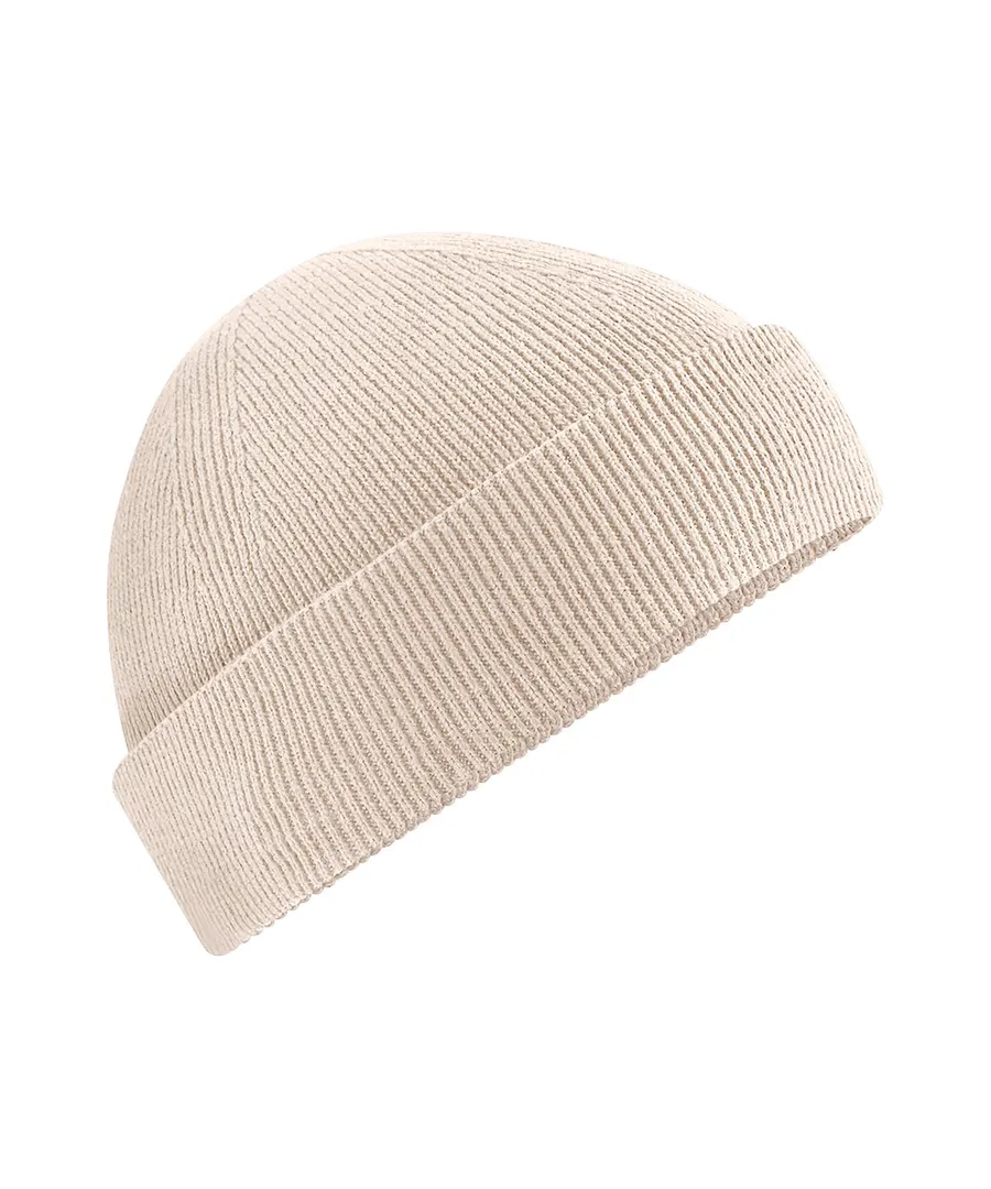 Organic cotton fisherman beanie – Almond
