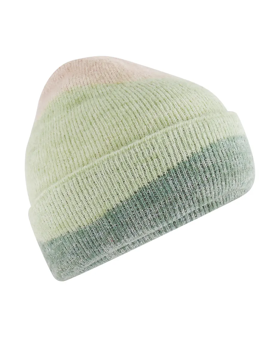 Soft wave beanie – Almond/ Pistachio/ Dusty Green