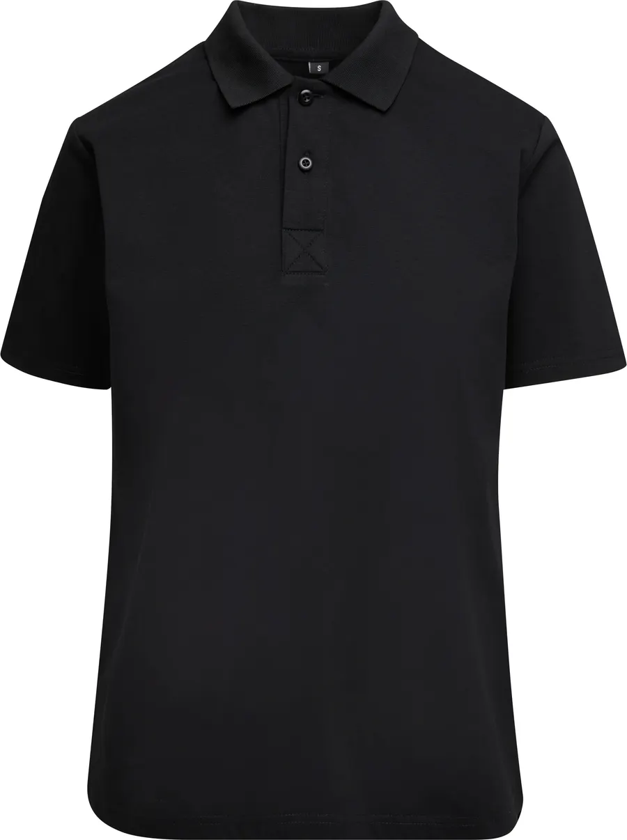 Women’s Sorona polo tee – Black