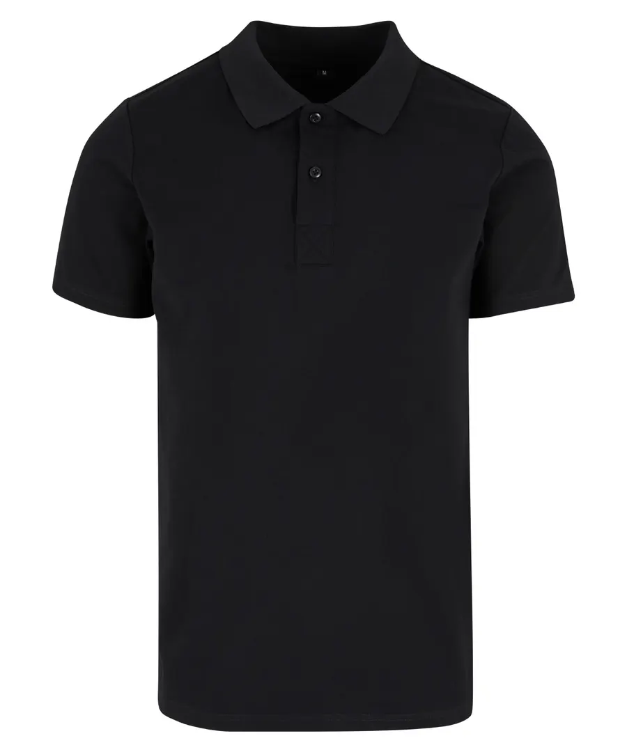 Sorona polo tee – Black