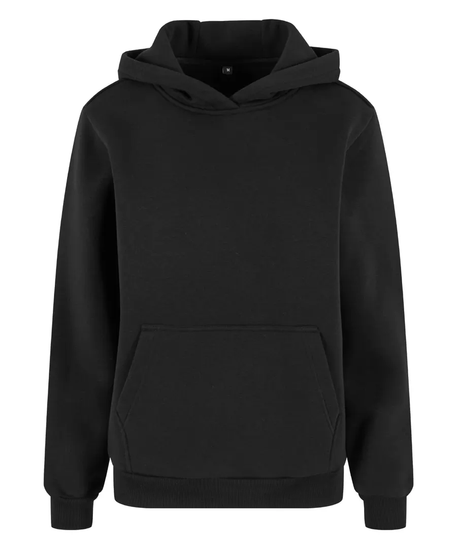 Women’s fluffy hoodie – Black