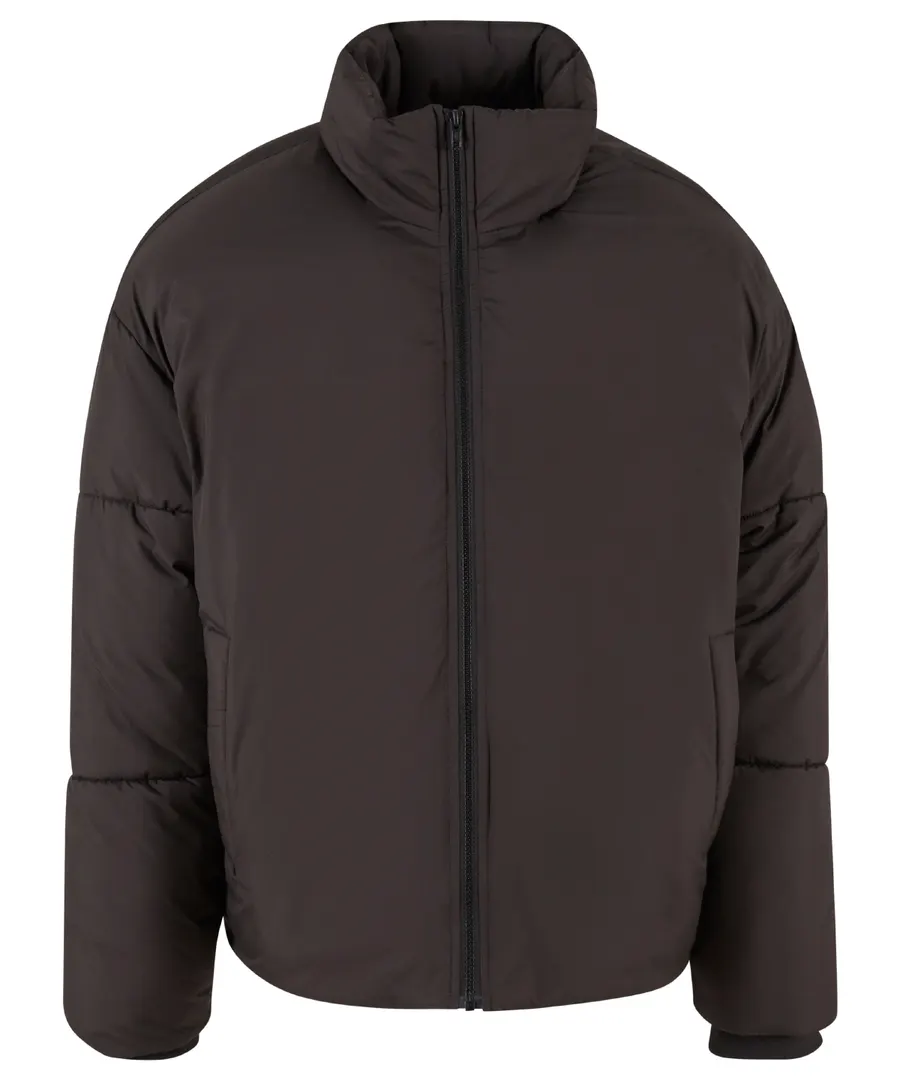 Oversized puffer jacket – Black