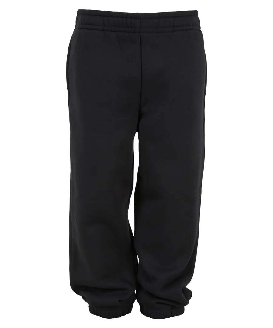 Kids fluffy sweatpants – Black
