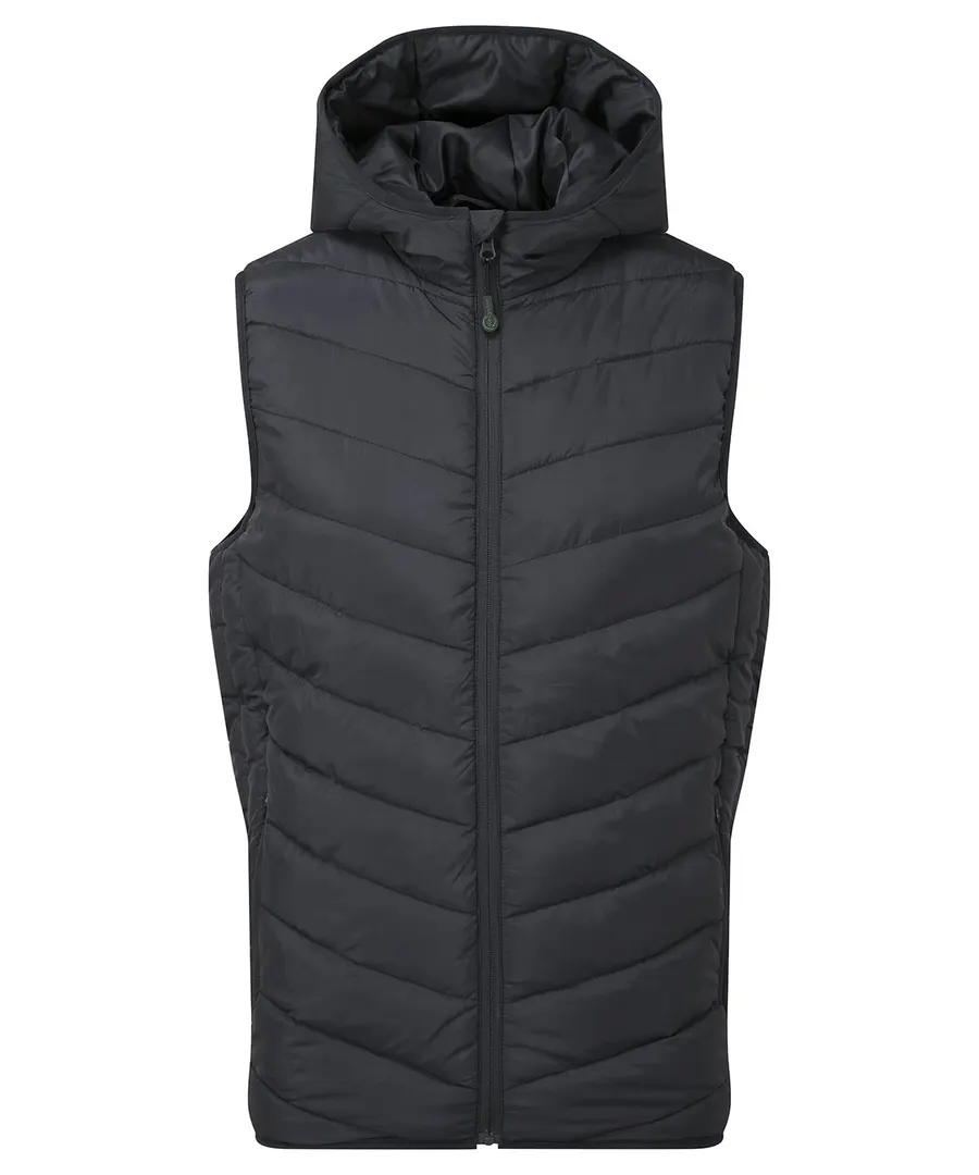 Taurus recycled padded bodywarmer – Black