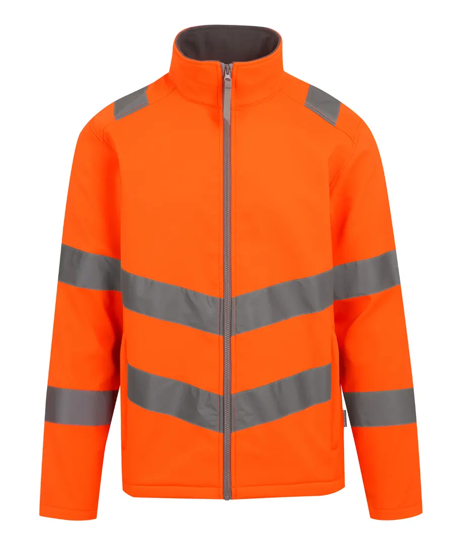 Hi-vis Pro contract Ablaze 2-layer softshell – Orange