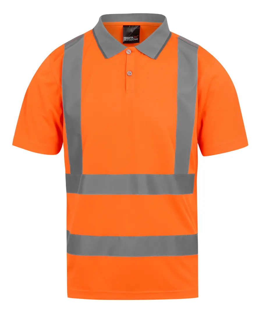 Hi-vis Pro contract polo – Orange