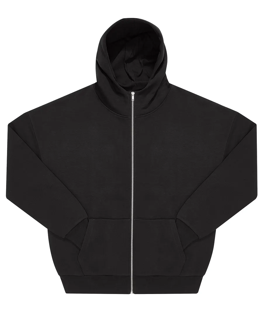 B&C Influence zip hood – Black