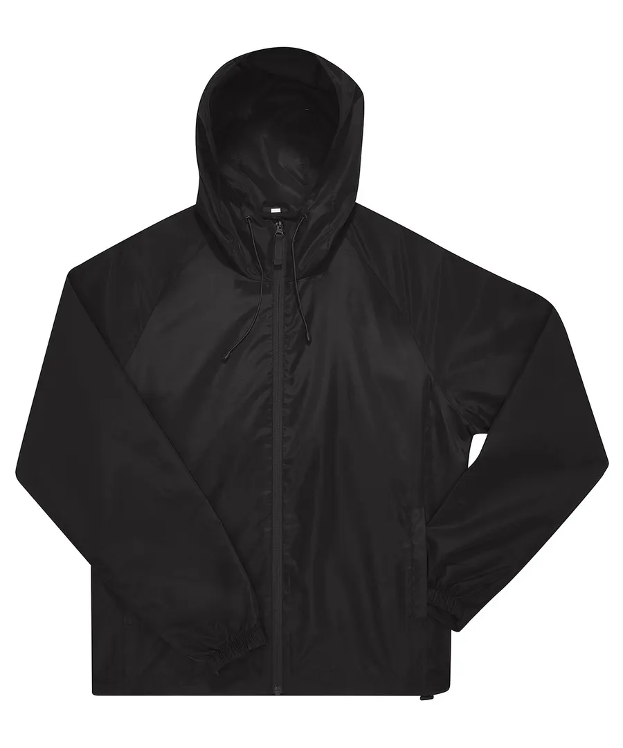 B&C #Reset windbreaker – Black