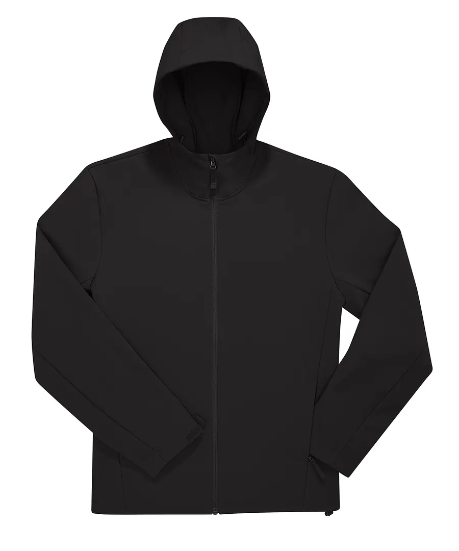 B&C Reset 3Lr® hooded softshell – Black
