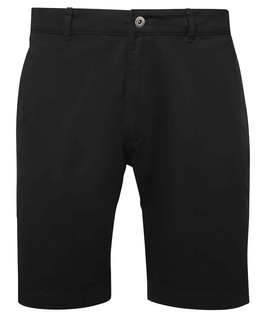 Men's chino shorts – Black