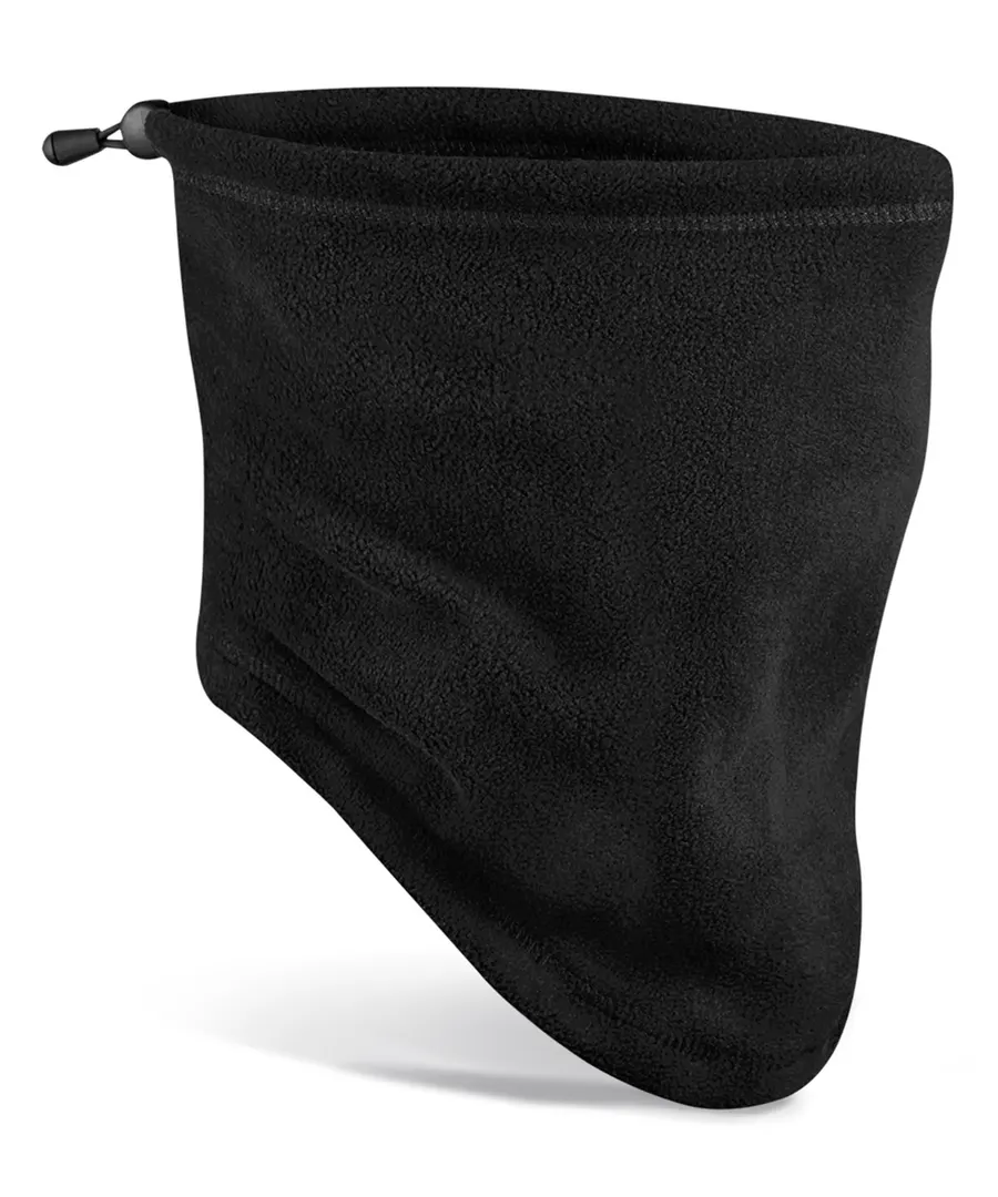 Recycled fleece snood – Black