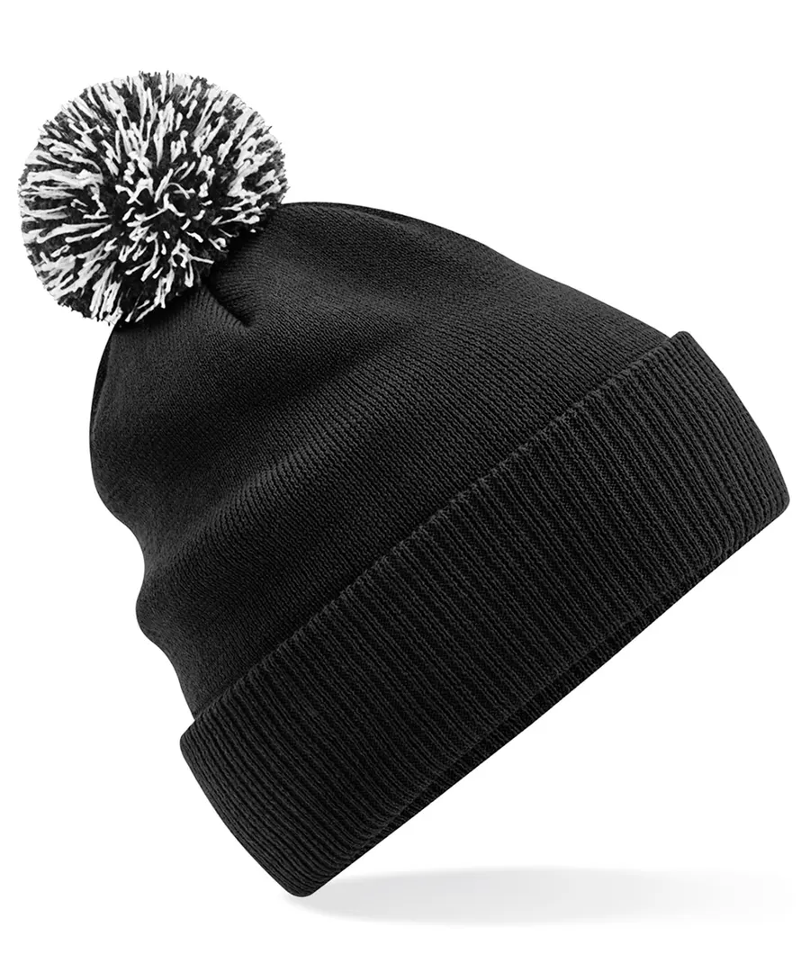 Recycled Snowstar® beanie – Black/White