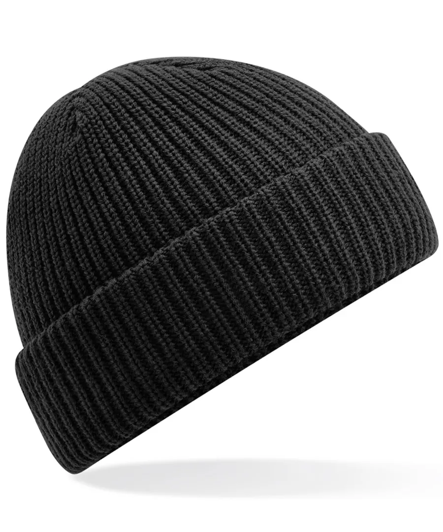 Water-repellent thermal elements beanie – Black