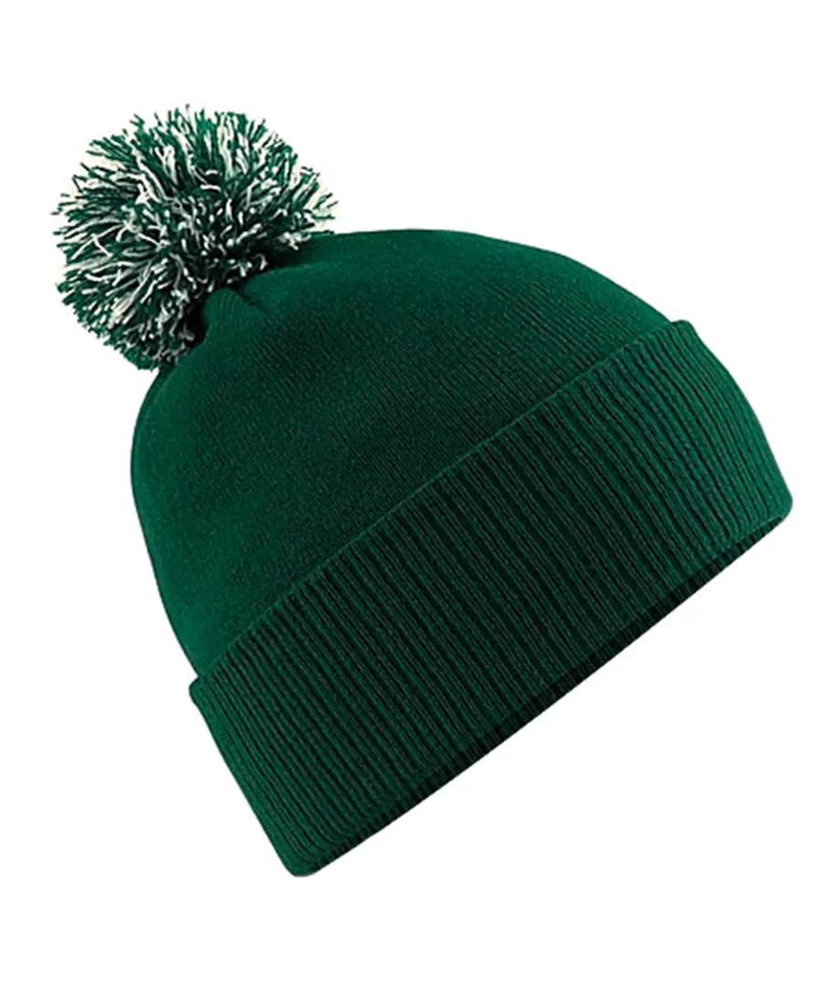 Snowstar® beanie – Bottle Green/Off White
