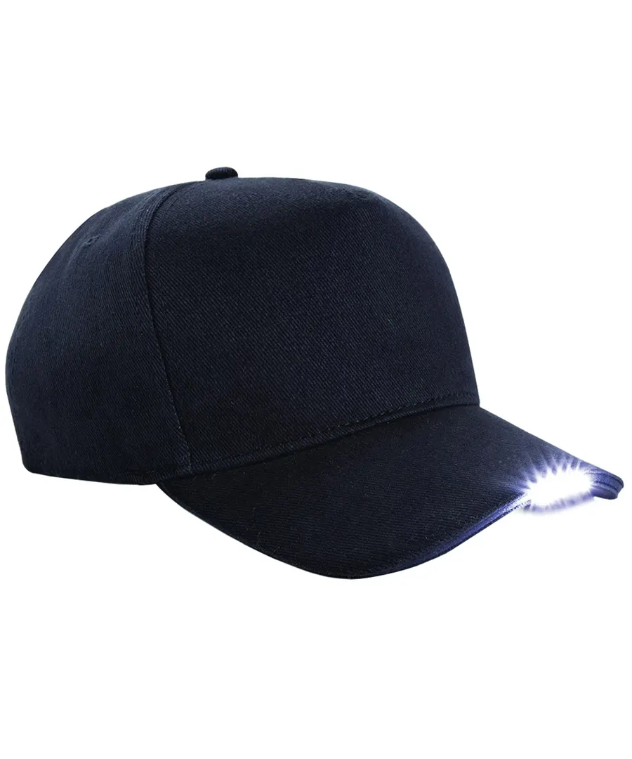 LED light cap – Black