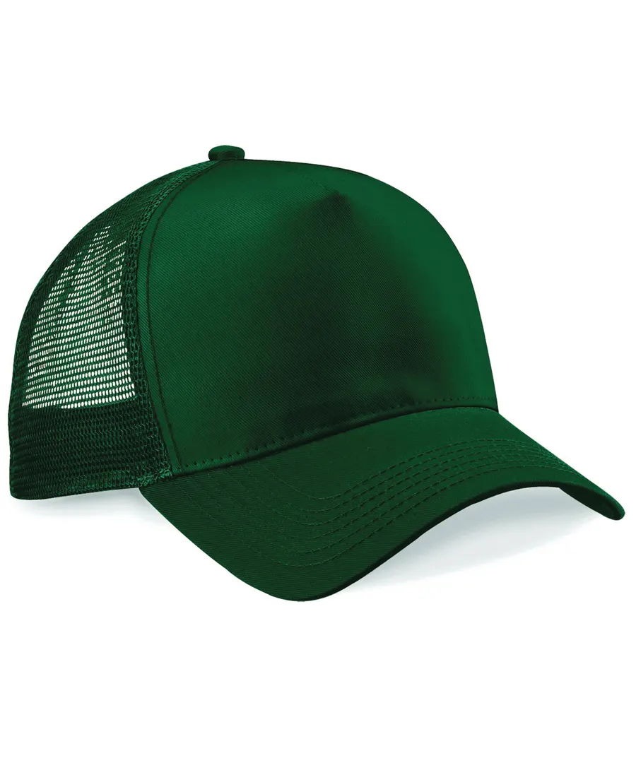 Snapback trucker – Bottle Green/Bottle Green