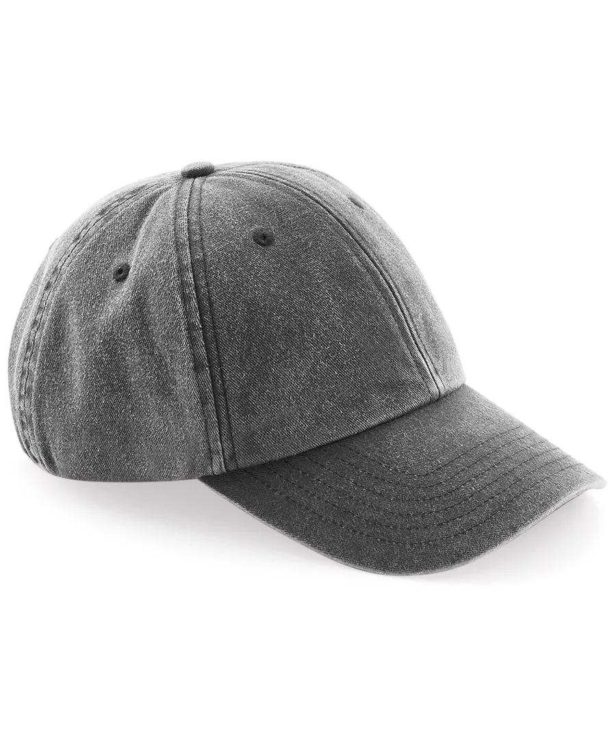 Low-profile vintage cap – Vintage Black