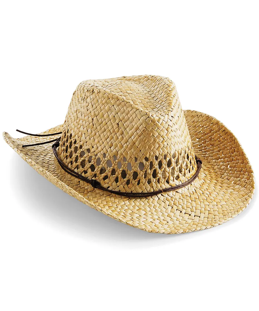 Straw cowboy hat – Natural