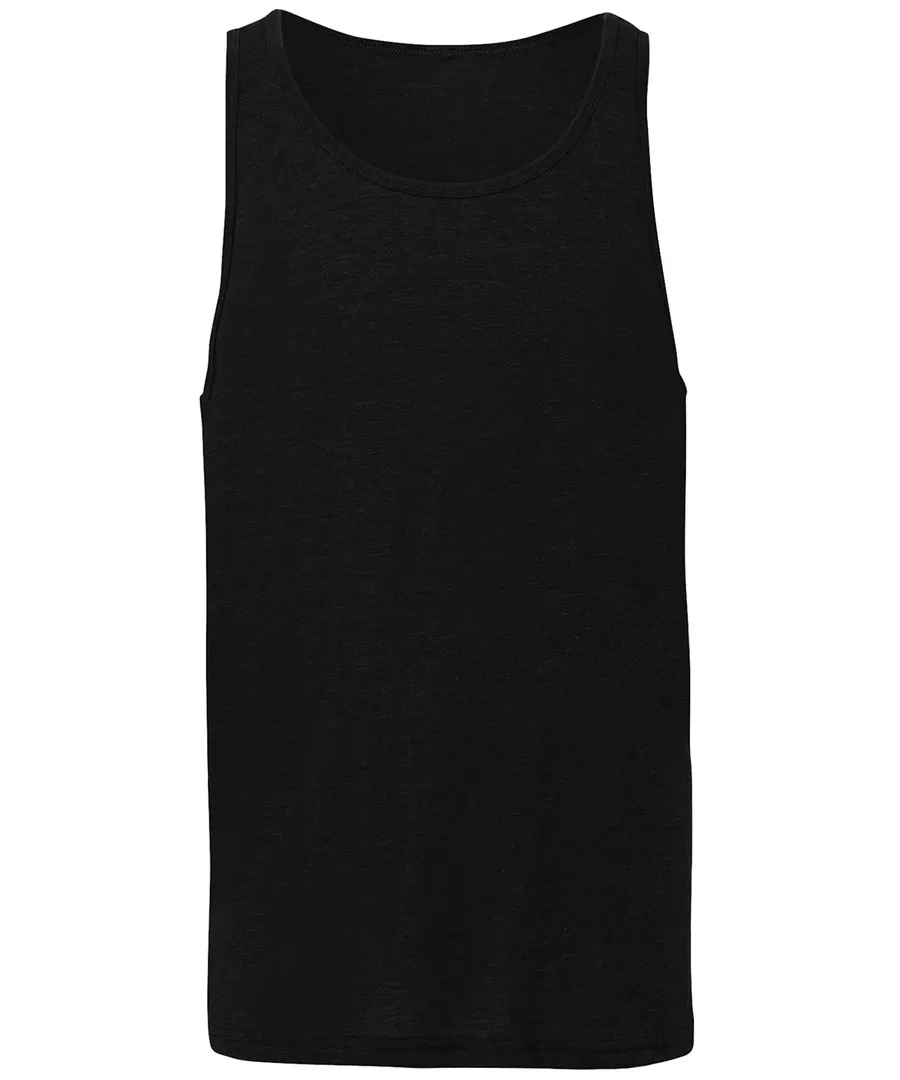 Unisex Jersey tank top – Black