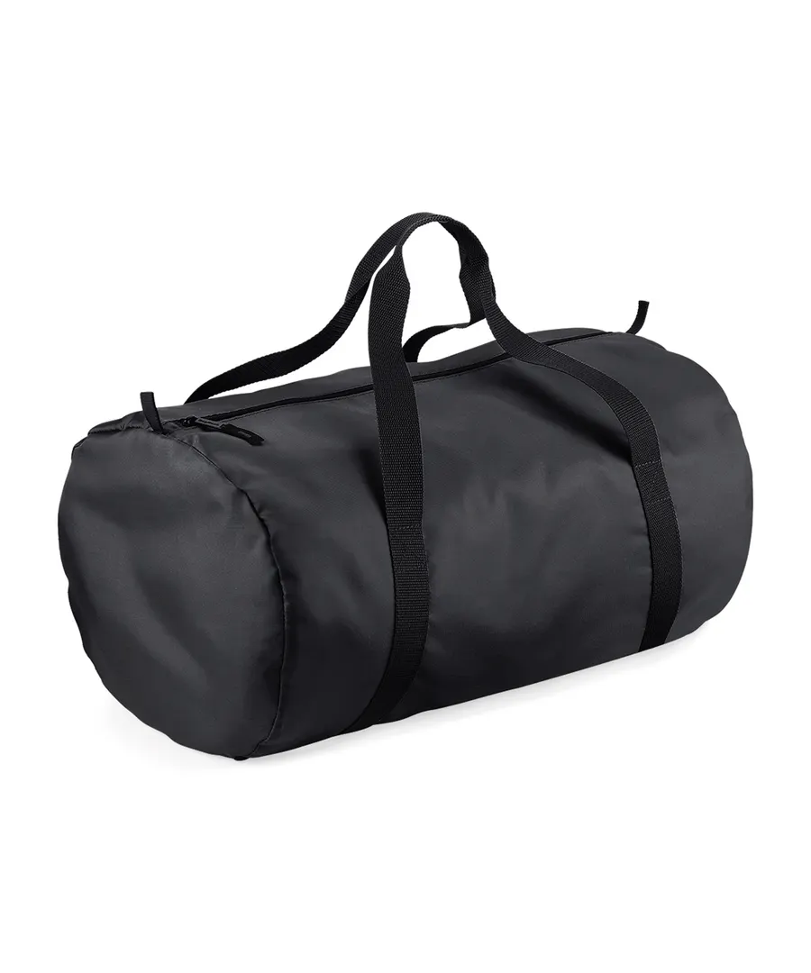 Packaway barrel bag – Black/Black