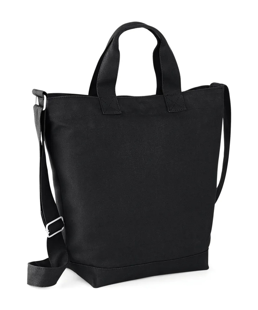 Canvas day bag – Black