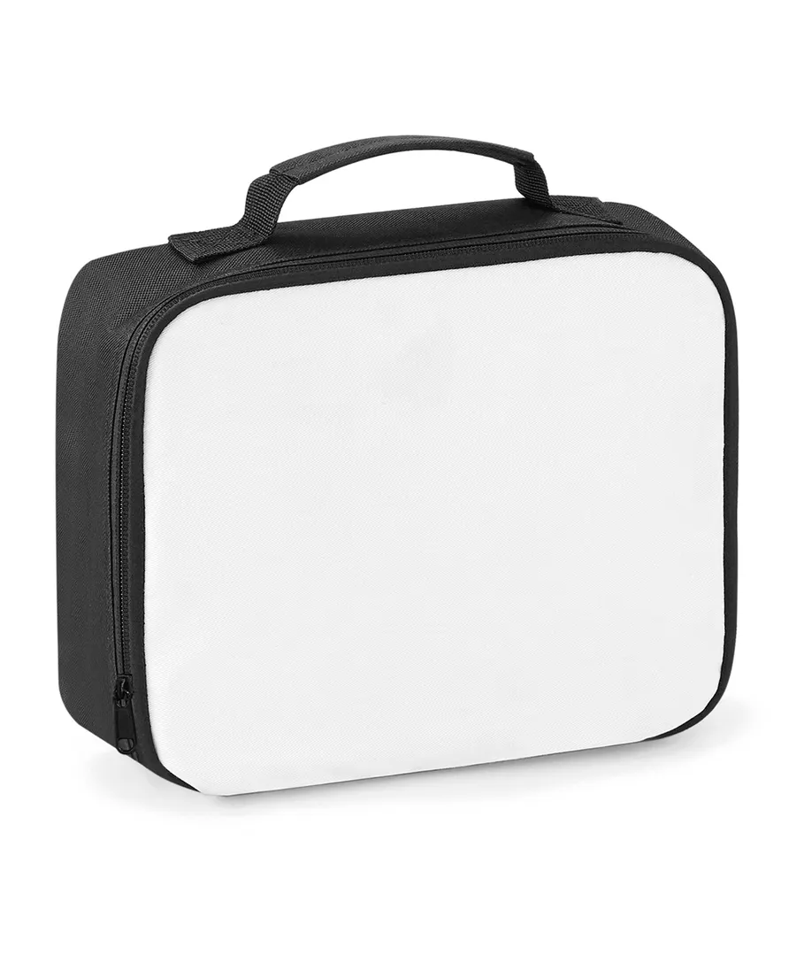 Sublimation lunch cooler bag – Black