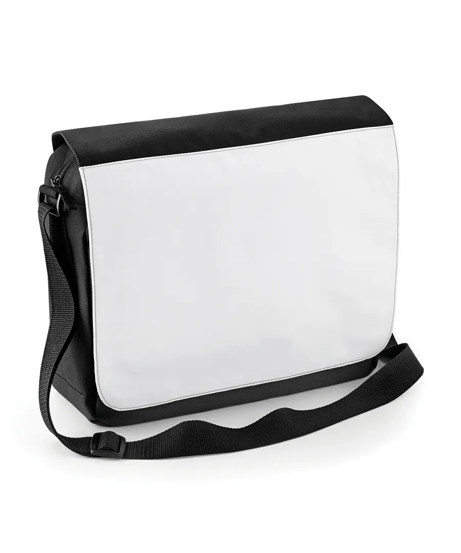 Sublimation messenger bag – Black
