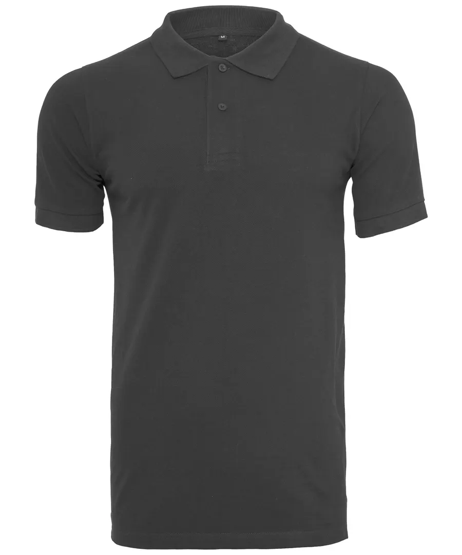 Piqué polo shirt – Black