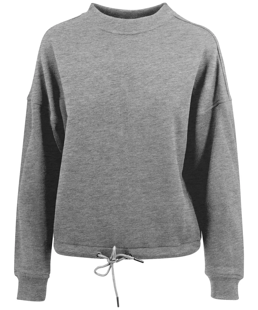 Women's oversize crew neck – Grey
