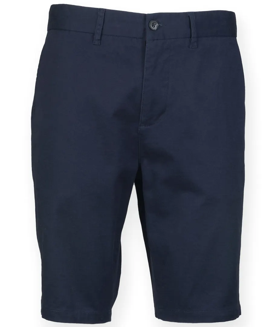 Stretch chino shorts – Navy