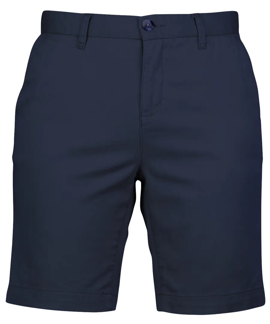 Women's stretch chino shorts – Navy