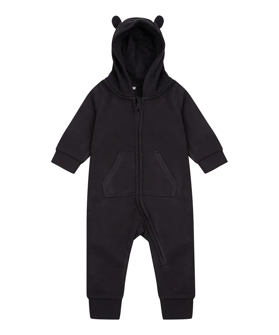 Fleece all-in-one – Black