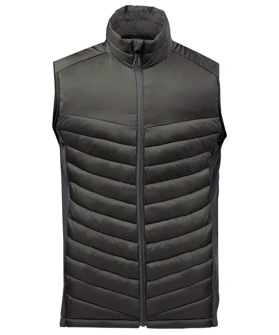 Montserrat thermal vest – Black/Granite