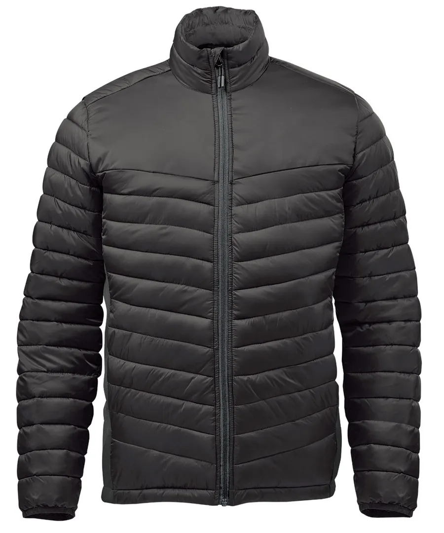 Montserrat thermal jacket – Black/Granite
