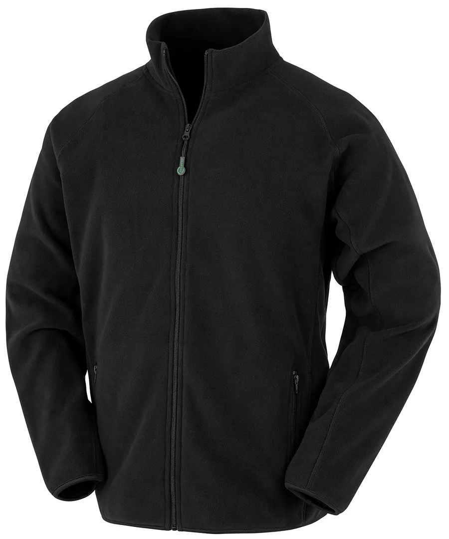 Recycled fleece polarthermic jacket – Black