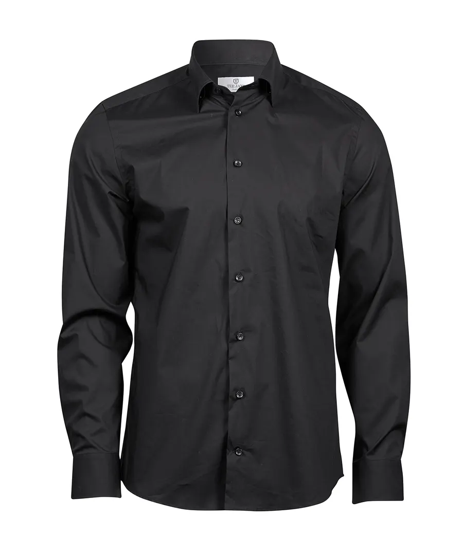 Stretch luxury shirt (4024) – Black