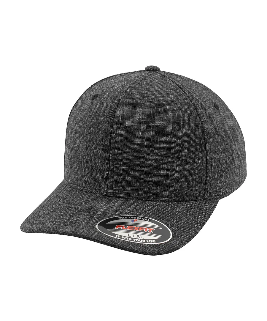 Fine melange Flexfit (6277FM) – Black