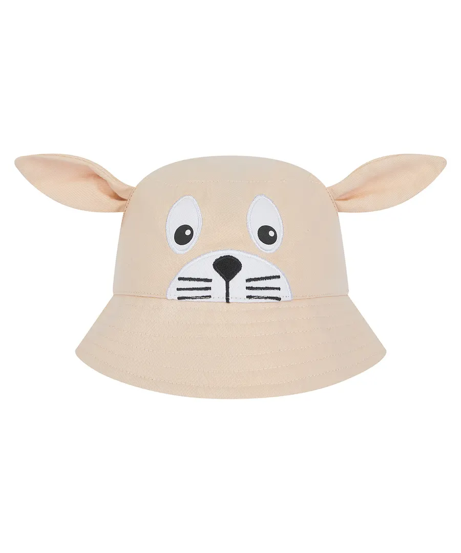Character bucket hat – Light Brown Bunny